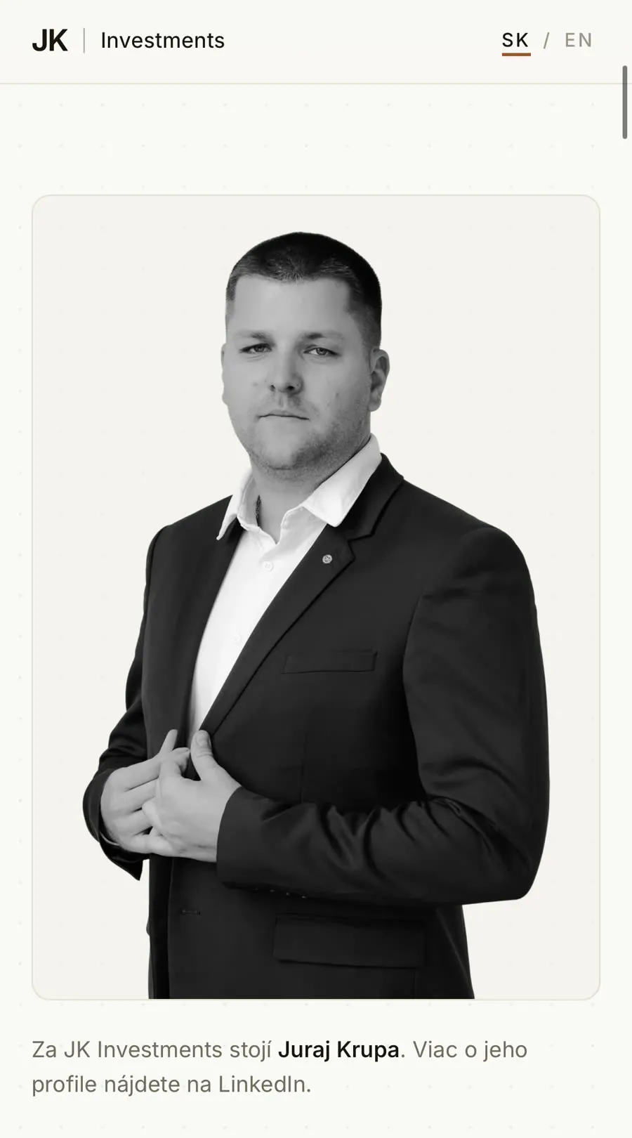 JK Investments v mobile