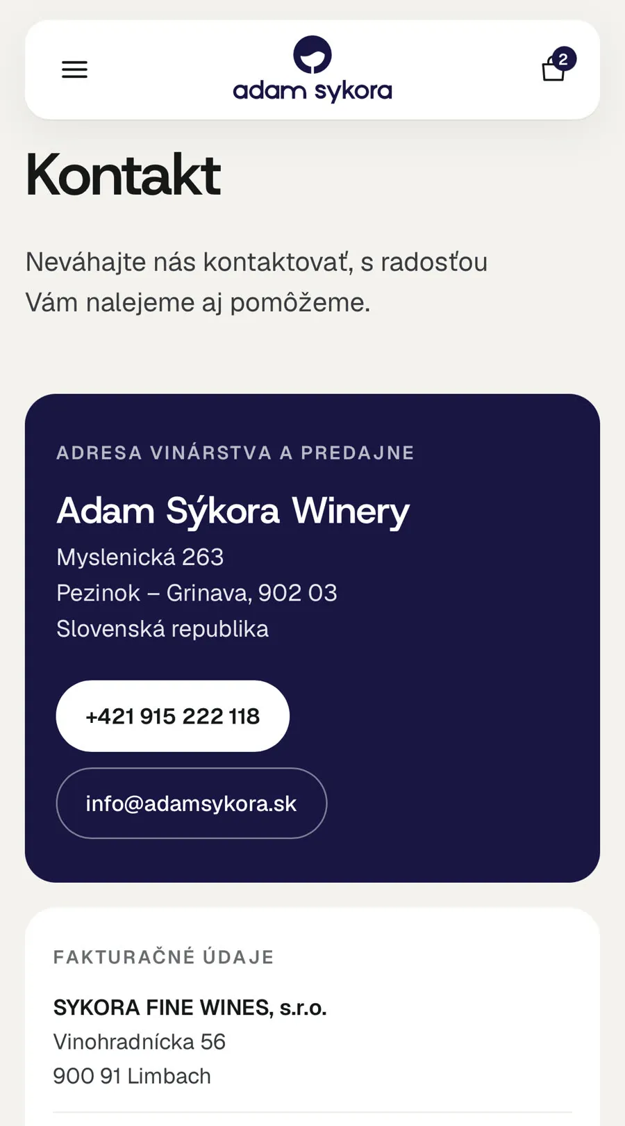 Adam Sykora v mobile
