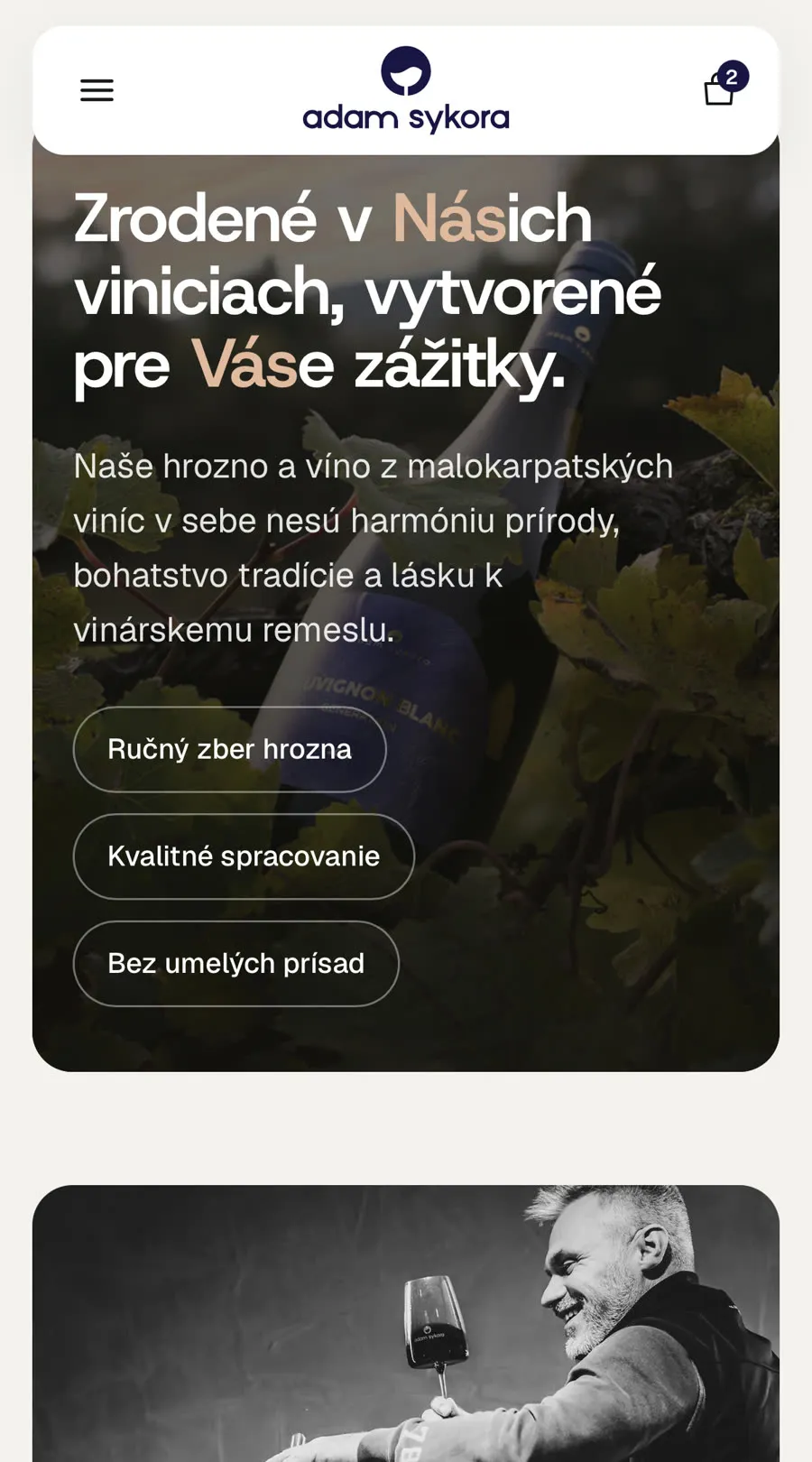 Adam Sykora v mobile